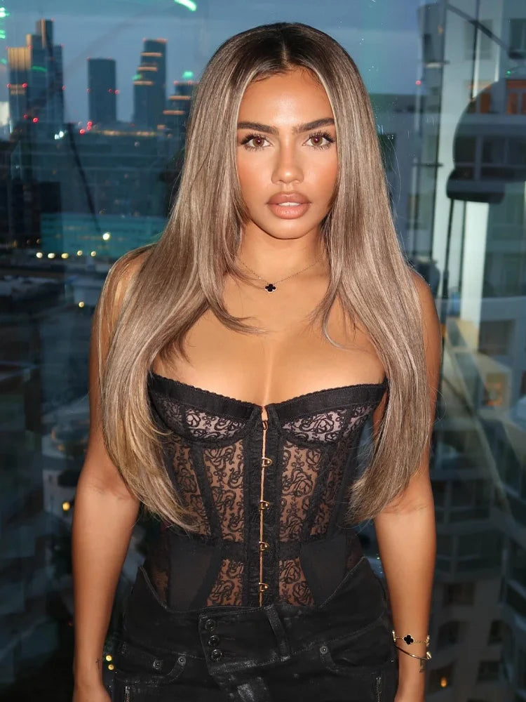 Spicy Girl Sexy Tight Corset Lace Hollow Sleeveless Strapless Top 2025 Summer Fashion Women Street Trendy Vest