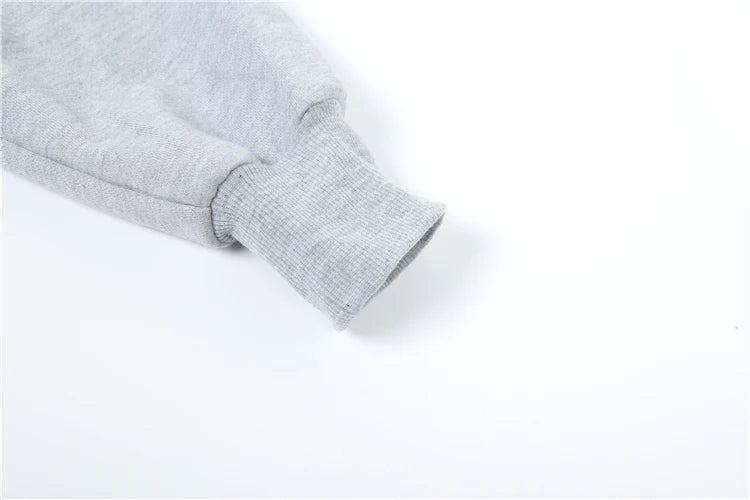 Nibber Letter Print Skew Collar Crop Women Tops Full Sleeve Spring Trend Casual Streetwear Y2K Wild Basic Sexy Cool Mini Tees