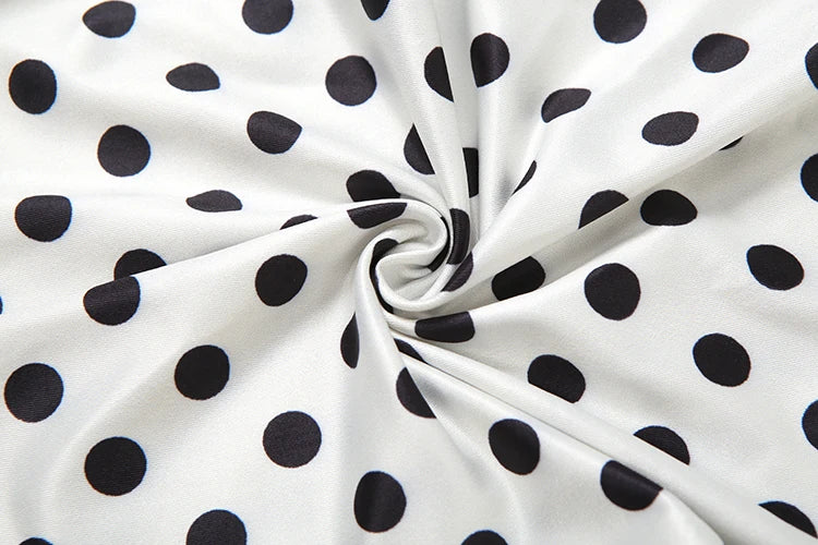 Polka Dot Letter Print 2 Piece Set Woman Tracksuit Trend Sexy Hooded Jacket+Pants Skinny Stretch Matching set